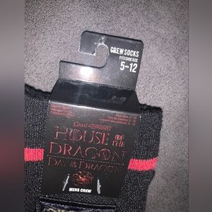 House of Dragons Men Crew Sock 5-12